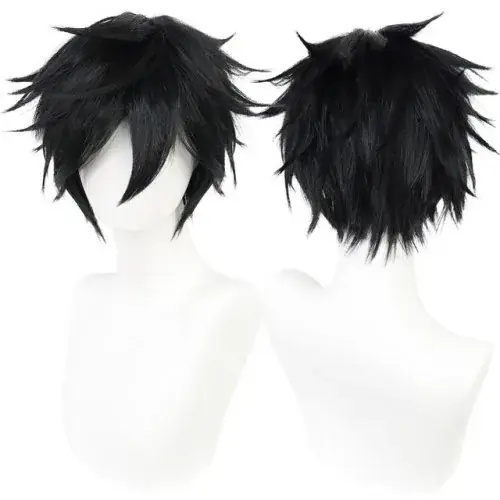 Image de Perruque Courte Synthétique Homme - Style Cosplay & Halloween