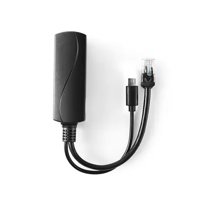 Image de Répartiteur PoE Gigabit avec Alimentation Ethernet pour Caméra IP et Raspberry