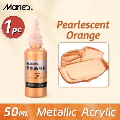 Parelmoer oranje