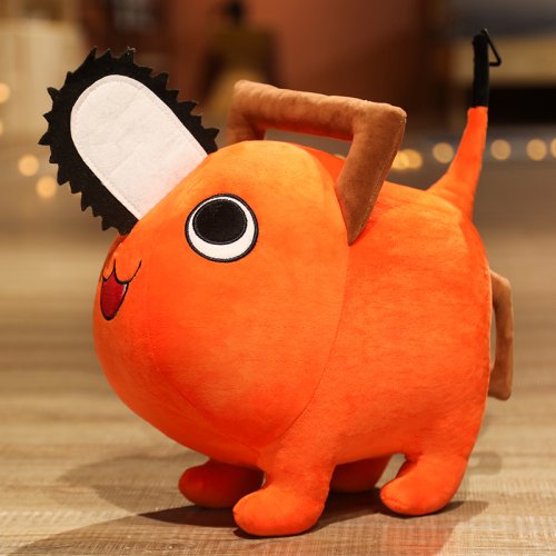Imagen de Muñeco de Peluche Pochita Motosierra de 40 cm - Juguetes Suaves para Niños, Almohada Decorativa y Regalo Ideal para Navidad
