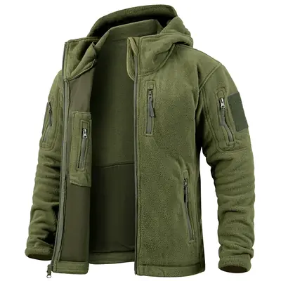 Image de Veste Polaire Tactique Homme - Chasse & Randonnée Hiver