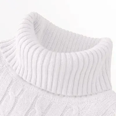 Image de Pull Col Roulé Homme - Chaud & Cintré