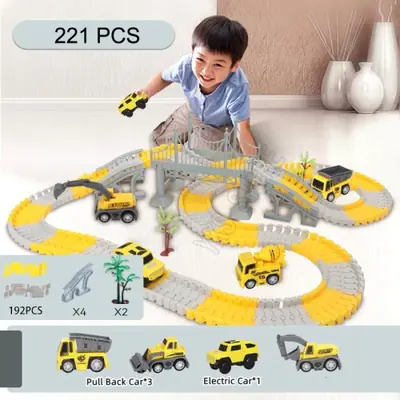 Image de Rails Magiques Flexibles - Jeu de Voiture Bricolage