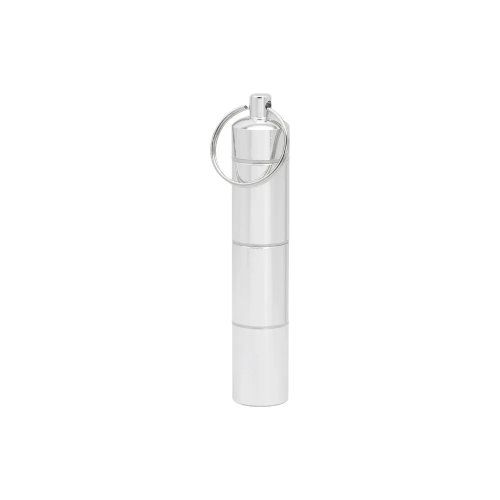 Zdjęcie Mini Przenośne Aluminiowe Wodoodporne Pudełko na Pigułki Uszczelnione 3 Razy Siatki Dzień Organizer ...