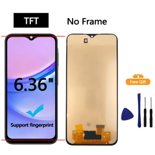 Image de Écran AMOLED pour Samsung A15 4G/5G - Remplacement d'écran tactile
