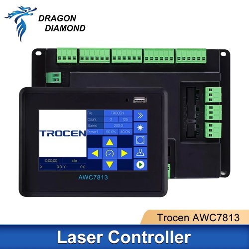 Bild von CO2-Laser-Controller AWC7813 – Hochpräzise DSP-Steuerung für Trocen