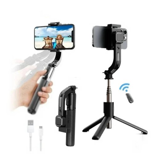 Immagine di Stabilizzatore Cardanico Portatile con Bluetooth