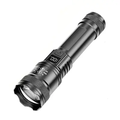 Image de Torche LED Puissante Rechargeable avec Zoom