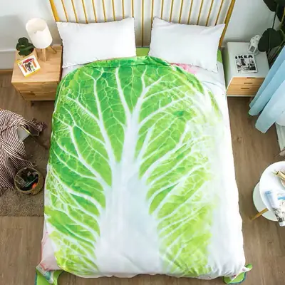 Image de Couverture de Canapé Flanelle Double Face - Design Créatif & Drôle