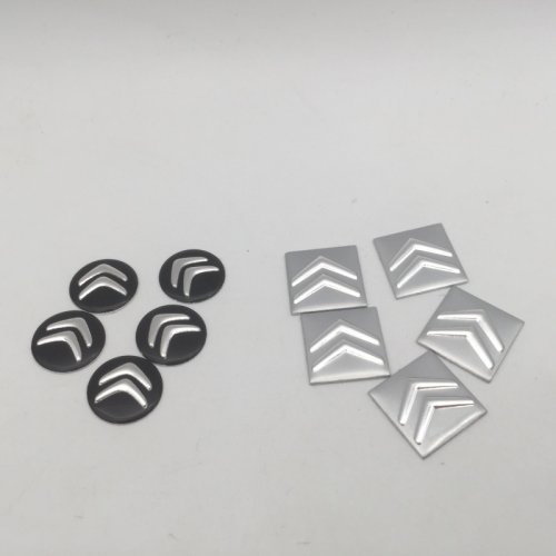 Image de Badge Logo Citroën pour Clé Voiture - Remplacement Étui Télécommande