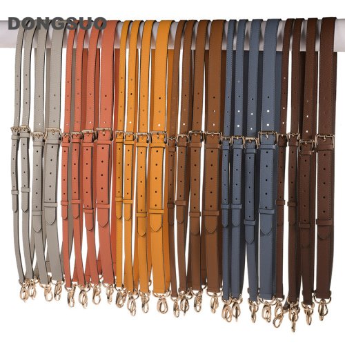 Image of Premium Genuine Togo Leather Adjustable Crossbody Bag Strap – Durable Replacement Shoulder Belt for Guitar Bags and Handbags