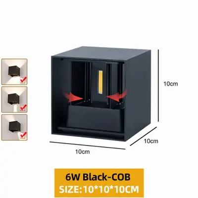 Image de Lampe Murale LED Extérieure Étanche IP65 - Éclairage Intérieur/Extérieur