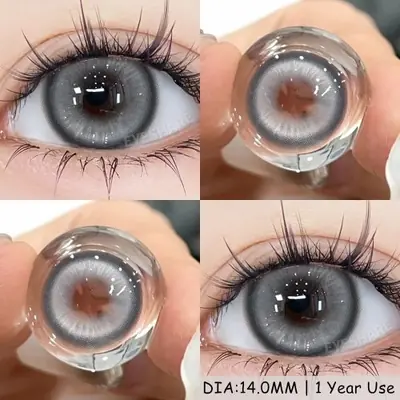 Image de Lentilles de Contact Violettes - Style Anime & Halloween