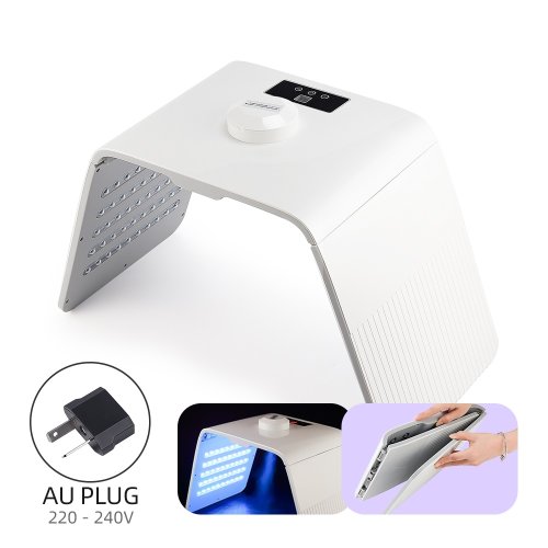 Afbeelding van Foreverlily 7 Kleuren LED Foton Machine Huid Hydraterende Gezicht Luchtbevochtiger Nano Spray LED Facial Body SPA Masker Machine Huidverzorging