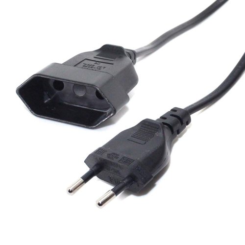Imagen de Cable de Extensión Europeo 2 Clavijas - VDE Certificado