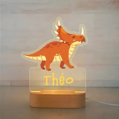 Image de Veilleuse Animal Personnalisée pour Enfants