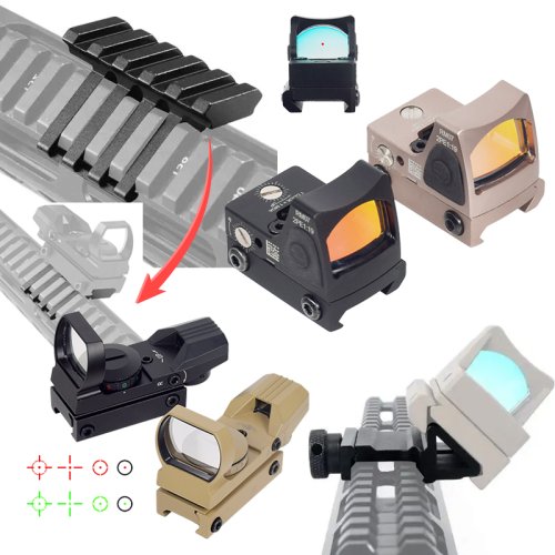 Zdjęcie Celownik czerwony RMR z offsetem 45° – precyzyjne celowanie na każdej broni