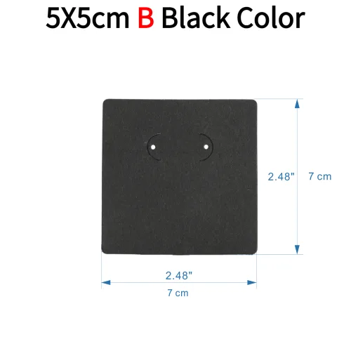 5x5cm B typ czarny