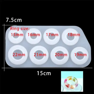 Image de Moule en Silicone pour Moules Époxy - Création de Bijoux Facile