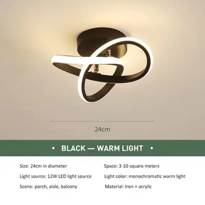 Image de Plafonniers LED Minimaux pour Salon, Hall & Escalier