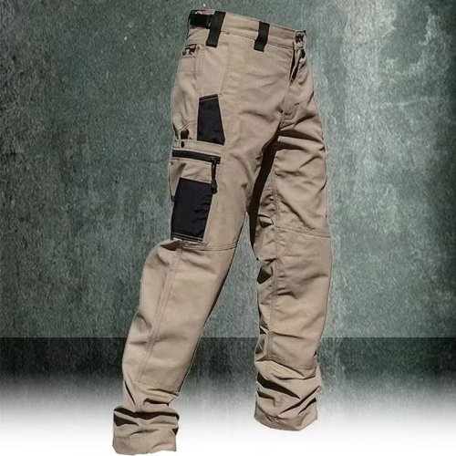 Image de Pantalon Cargo Homme Multi-Poches Tactique