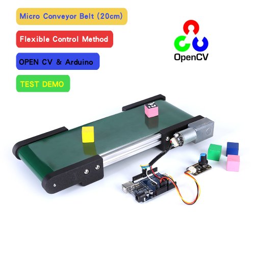 Afbeelding van Mini Transportband 320mm – Automatisch & Educatief