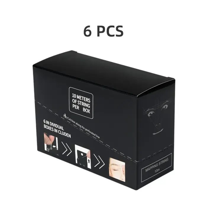 Image de Kit de Cartographie Microblading - 6 Ficelles Pré-Encrées