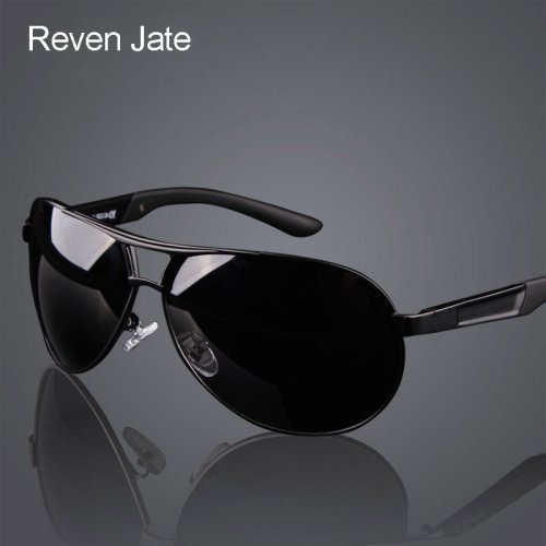 Image of Stylish Men's UV400 Polarized Sunglasses with Mirror Coating – Perfect for Driving and Outdoor Activities