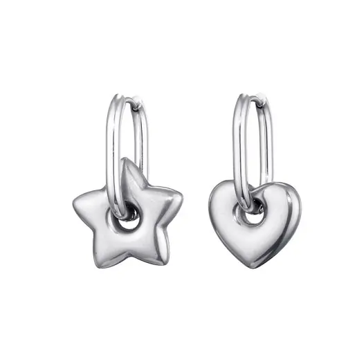 Étoile cœur argent 02