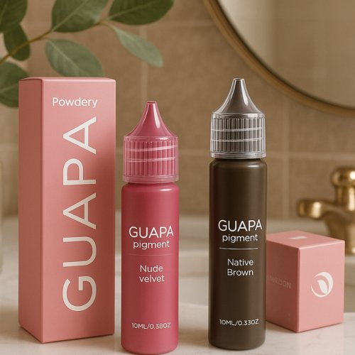 Bild von 10 ml PMU-Tattoo-Tinte für Augenbrauen und Lippen |   Semipermanentes Make-up-Pigment |   Microblading Flüssigpulver-Tinte