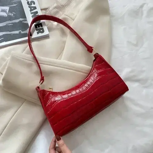 Image de Sac à Main Verni Tendance 2025 - Élégant & Polyvalent