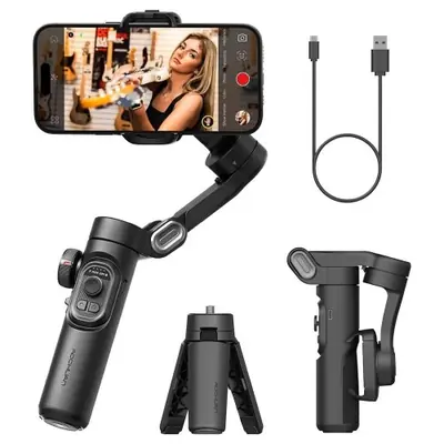 Stabilisateur 3 Axes pour Smartphone - AI Suivi Visage