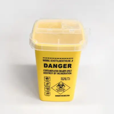Image de Boîte à Déchets Tatouage 1L - Sécurité & Hygiène