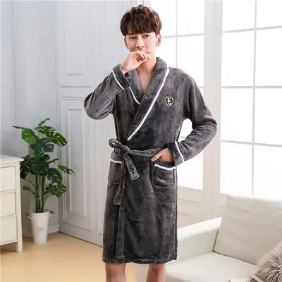 Image de Pijama Homme Flanelle Chauffant - Grande Taille
