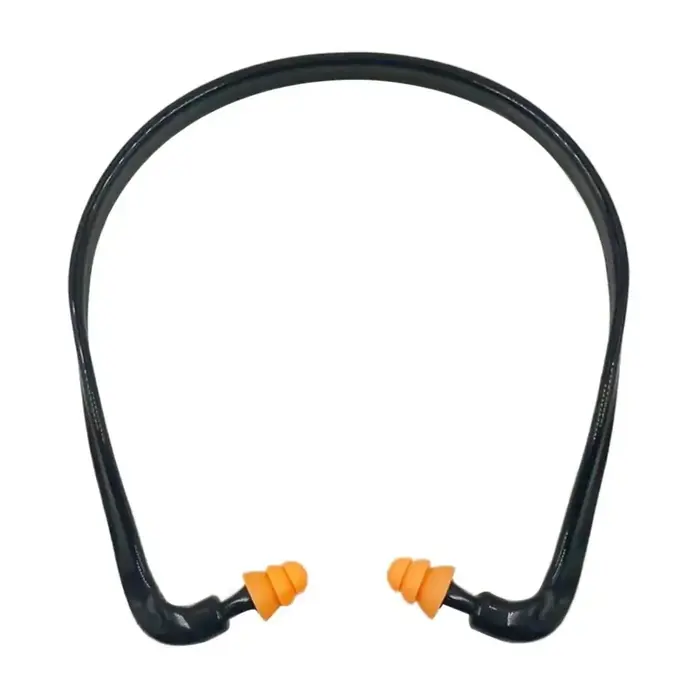 Image de Bouchons d'oreilles anti-bruit avec bandeau - Protection auditive souple