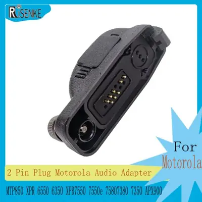 Image de Adaptateur Audio pour Motorola 2 Broches - Compatible XPR & MTP850