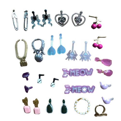 Image de Accessoires Arc-en-Ciel pour Poupées 1/6