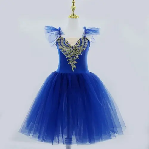 Image de Tutu de Ballet Blanc Romantique - Costumes Féeriques pour Ballerines