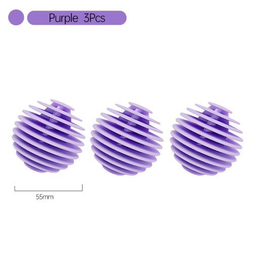 3PCS Purpel M