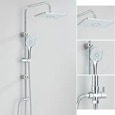 Image de Robinet de Douche Chromé Design & Élégant