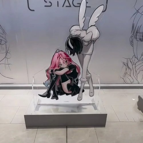 Afbeelding van Anime Alien Stagee Cosplay - 15cm Acryl Stand Ivan Mizi