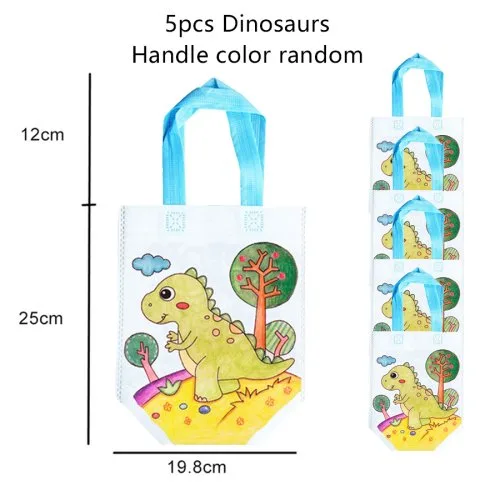 5pcs dinozaury