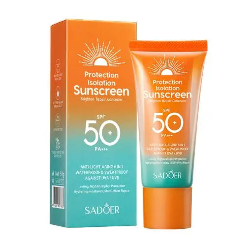 Image de Crème Solaire Visage SPF 50 - Protection Multi-Étapes