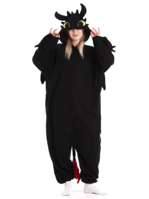 Image de Pyjama Kigurumi Dragon Adulte - Combinaison Animaux Hiver & Cosplay