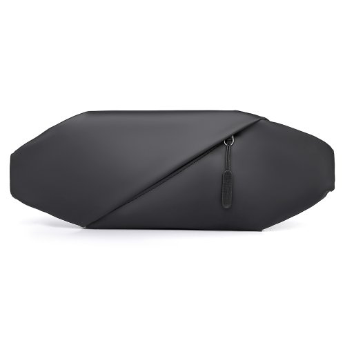 Immagine di Borsa a Tracolla da Uomo Moderna e Semplice, Borsa da Petto Multifunzione con Grande Capacità, Design Elegante e Pratico per Uomini