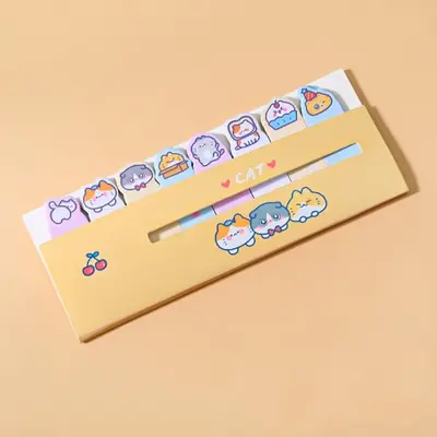 Image de Stickers Kawaii Animaux - Papeterie Mignonne pour Étudiants