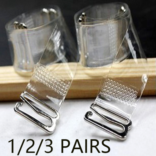 Image de Boucles de Soutien-Gorge Invisibles en Silicone - Réglables & Élastiques