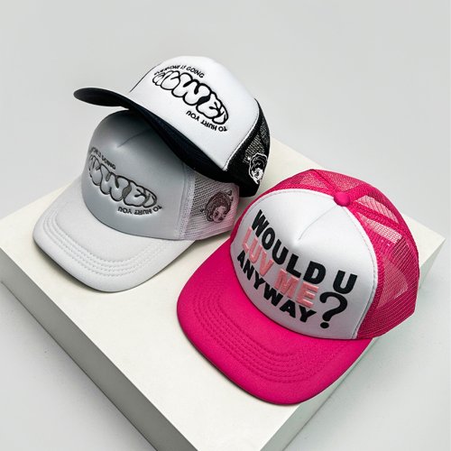Imagen de Gorras de Béisbol con Bordado de Letras - Estilo Urbano y Transpirable