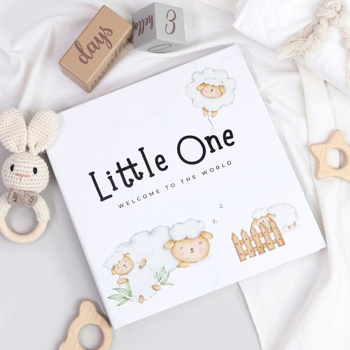 Immagine di ERATOPIC Tessuto di lino Hello Baby Memory Libro ricordo Rilegatura a spirale nascosta Diario di memoria per bambini per regalo baby shower
