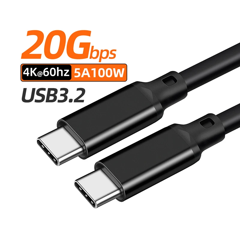 Bild von USB-C Kabel USB 3.2 Gen 2x2 – Hochgeschwindigkeitsdaten- & Power Delivery bis 100W